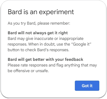 Google Bard AI